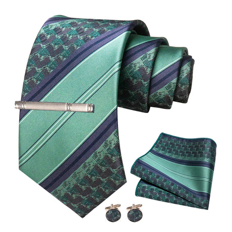 Green Necktie Set