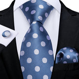 Wedding Party Tie Pocket Square Men Necktie