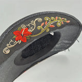Western Style Straw Hats for Men black