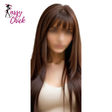 Wispy Fringe with Sideburns Synthetic Hair Clip-In Bangs Cut Sassy Chick Logo