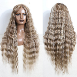 Women 30 inches Long Deep Body Wavy Synthetic Wigs