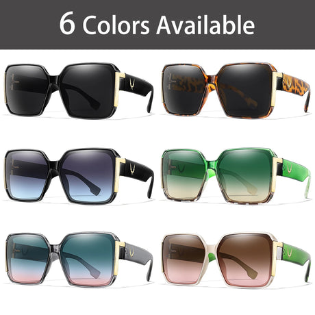 Collection of Women Casual Square Fashion Sunglasses