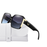 Black Women Casual Square Fashion Sunglasses