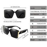 Details of Women Casual Square Fashion Sunglasses