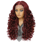 Women Curly Afro Lace 24Inch Latisha Synthetic Wig