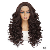 Women Curly Afro Lace 24Inch Latisha Synthetic Wig