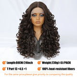 Women Curly Afro Lace 24Inch Latisha Synthetic Wig