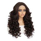 Women Curly Afro Lace 24Inch Latisha Synthetic Wig