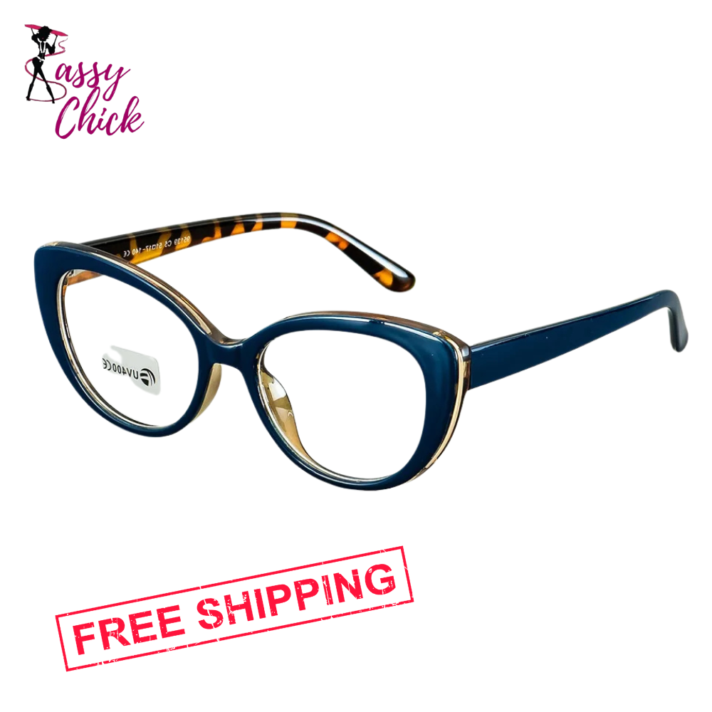 Women Optical Fashion Computer Glasses Sassy Chick Logo