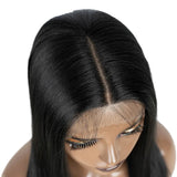 Black Women Straight Bob  Easy Wear Synthetic Lace Front Wigs