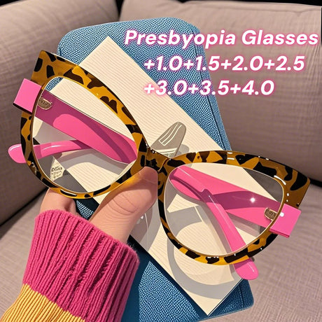 Women's Anti-blue Light High Definition Presbyopia Glasses