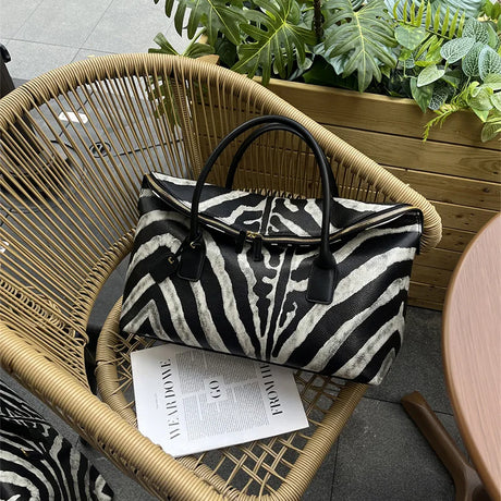 Zebra Print Handbag