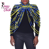 Ankara Beautiful Multi Strand Necklace Sassy Chick
