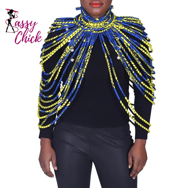 Ankara Beautiful Multi Strand Necklace Sassy Chick