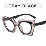 Women's cat eye blue light glasses