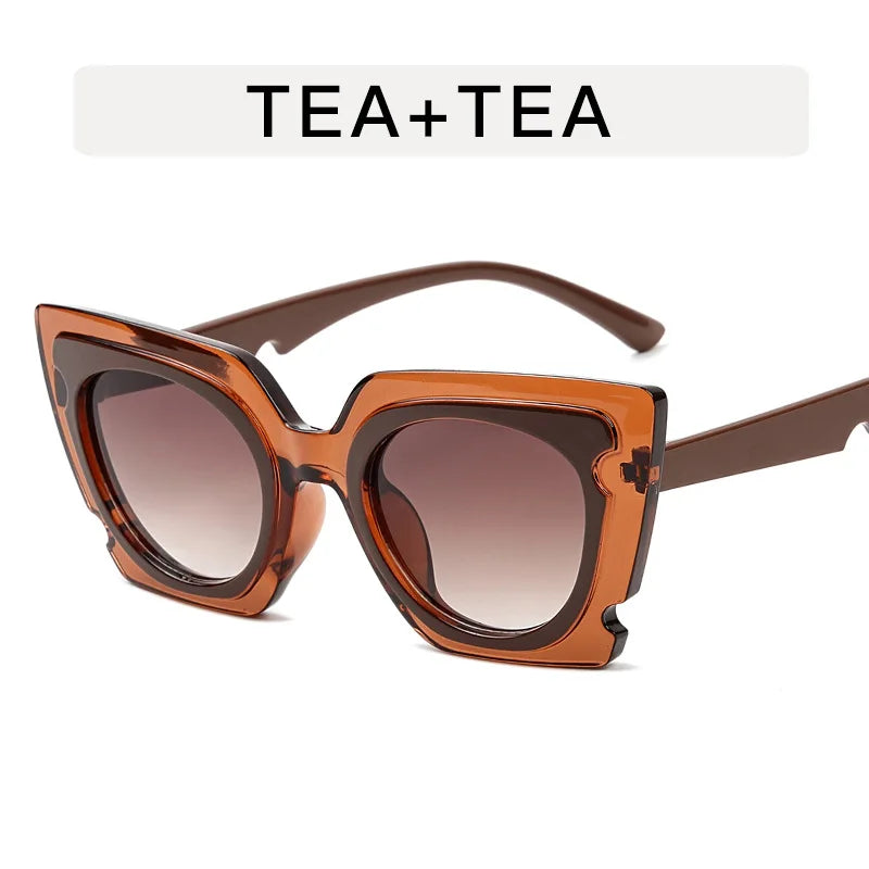 Women's cat eye blue light glasses