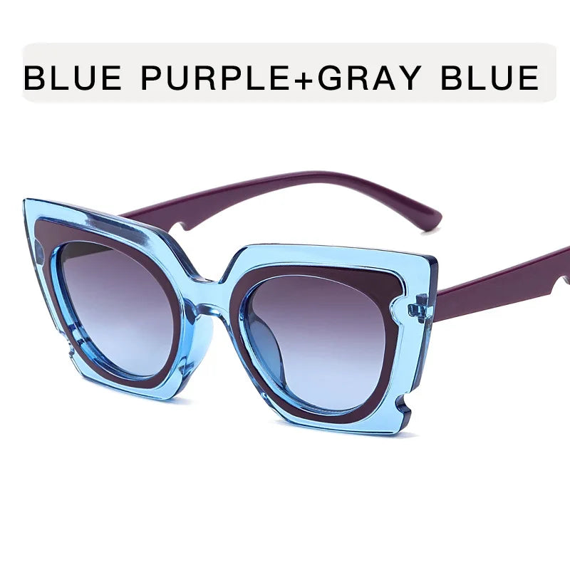 Women's cat eye blue light glasses