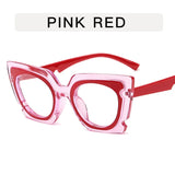 Women's cat eye blue light glasses