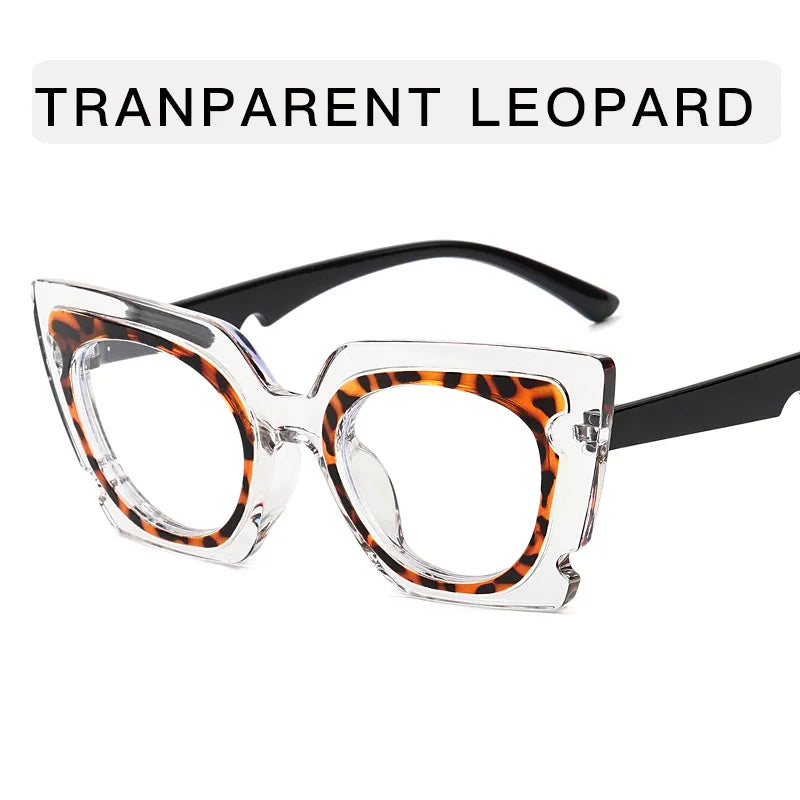 Women's cat eye blue light glasses