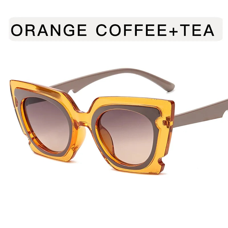 Women's cat eye blue light glasses