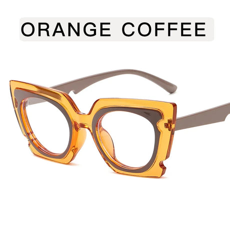 Women's cat eye blue light glasses
