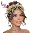 Crystal Pearl Party Headpiece Sassy Chick