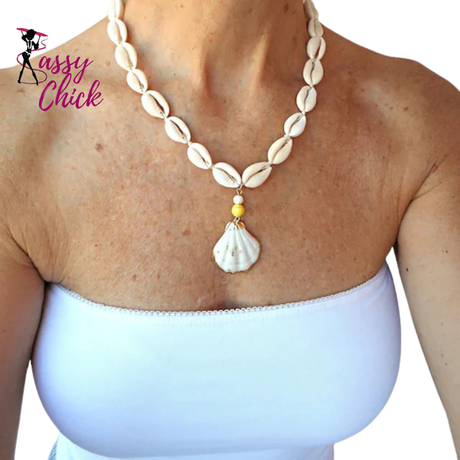 Charm Rope Chain Handmade Shell Choker Sassy Chick