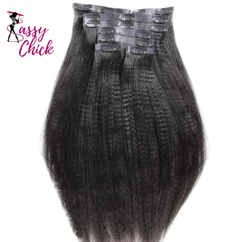 Clip In Human Hair Extensions Sassy Chick
