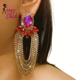 Crystal Drop Earrings Sassy Chick