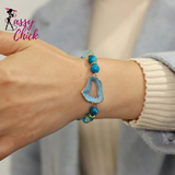 Crystal Stone Beaded Bracelets Sassy Chick