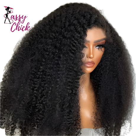 Curly Human Hair Wig Sassy Chick
