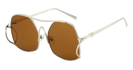 Women’s Double Bridge Pilot Sunglasses | Luxury Style