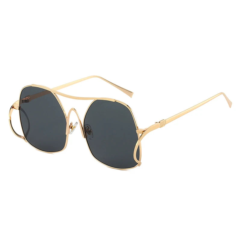 Women’s Double Bridge Pilot Sunglasses | Luxury Style