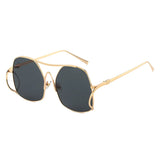 Women’s Double Bridge Pilot Sunglasses | Luxury Style