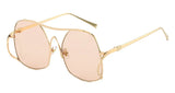 Women’s Double Bridge Pilot Sunglasses | Luxury Style