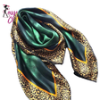 Emerald Green Silk Scarf assy Chick