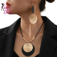 Exaggerated Punk Round Vintage Jewelry Sassy Chick
