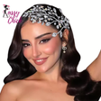 Bride Crystal Hair Ornament Banquet Sassy Chick