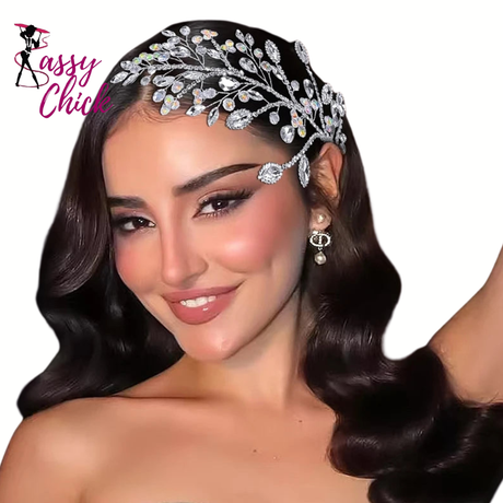 Bride Crystal Hair Ornament Banquet Sassy Chick