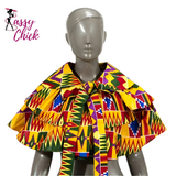 Fabric Necklaces Shawl Print Ankara Sassy Chick