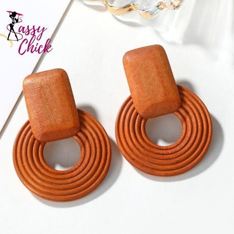 Geometric Drop Dangle Earring Sassy Chick