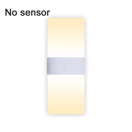 LED wall light no motion sensor mounted in a bedroom or hallway