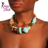 Handmade Bohemian Statement Beads Necklace Sassy Chick