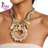 Handmade Statement Boho Beads Necklace Sassy Chick