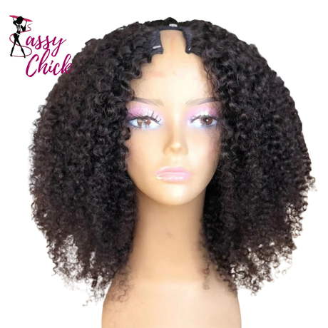 Kinky Curly Human Hair Wig Sassy Chick