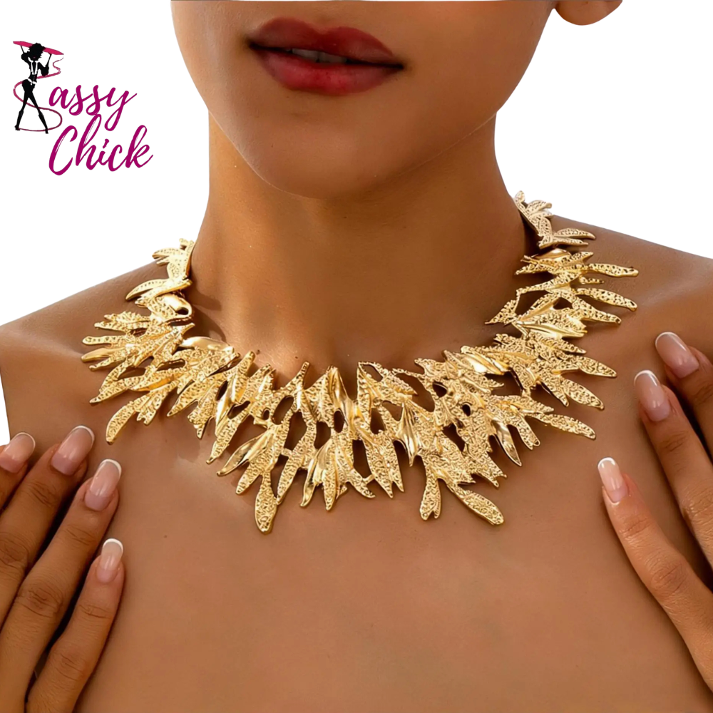 Luxurious Versatile Exaggerated Women's Metal Choker Sassy Chick