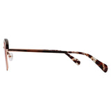 Women luxury cat eye sunglasses with acetate metal frame and UV400 lenses