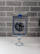 Glass Candle Holder