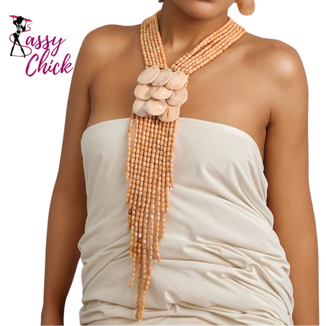 Multi-layered Handmade Tassel Necklace SAssy Chick