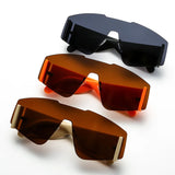 Oversized Frameless Sunglasses for Women | UV400